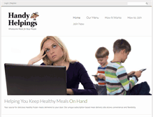 Tablet Screenshot of handyhelpings.com